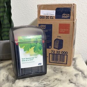 Xpressnap Fit Black Napkin Dispenser